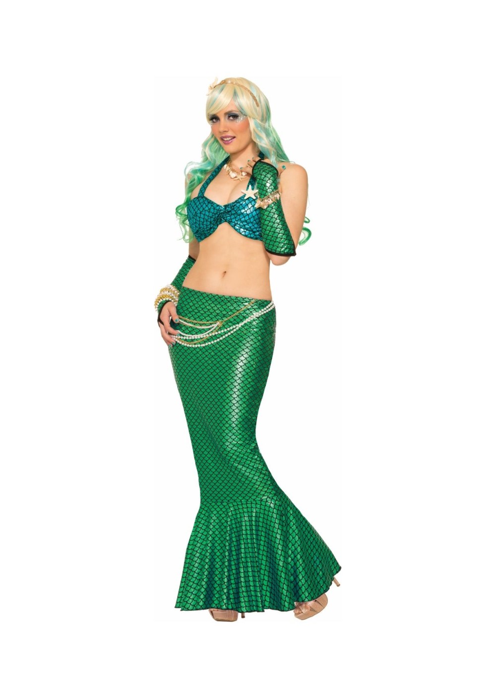 Mermaid Woman Costume Kit